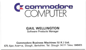 Gail Wellington Business Card