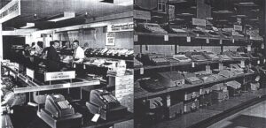 1962 Photo of a leased Commodore retail location
