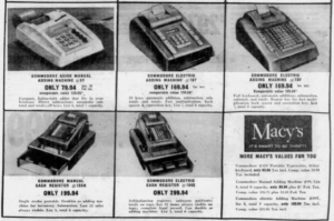 Nov 1961 Macy's Ad